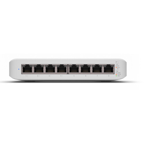 UniFi Switch Pro 8 PoE: (6) GbE PoE+ + (2) GbE PoE++, (2)