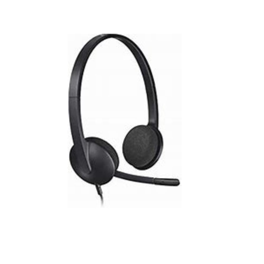 Logitech H110 Stereo Headset - Black