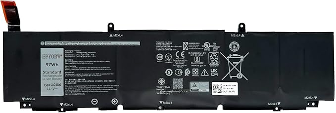 Dell XPS 17 9710 11.4V 97Wh Original Battery