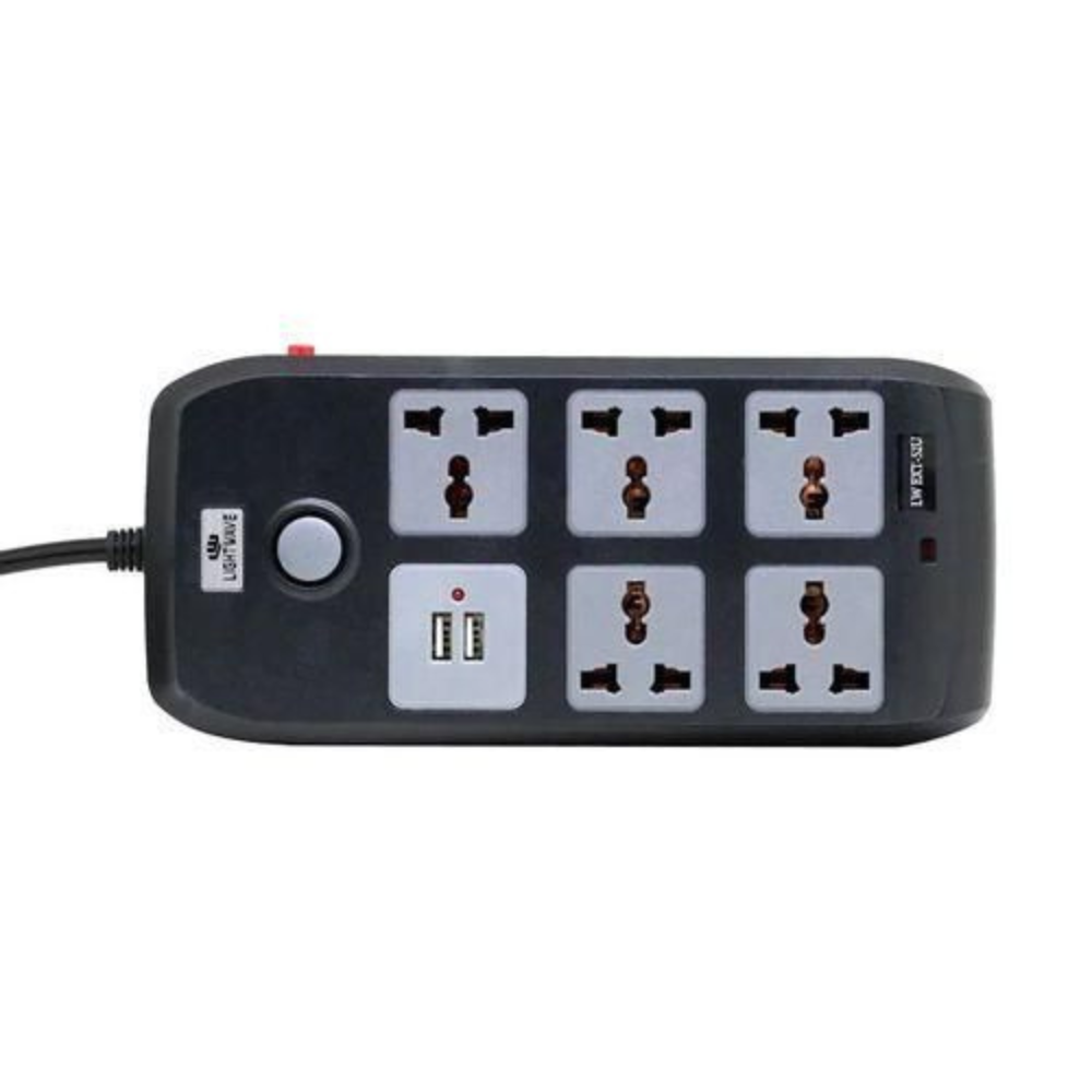 Lightwave Extension Socket LW EXT 54U (3 Metres / 5 Way)
