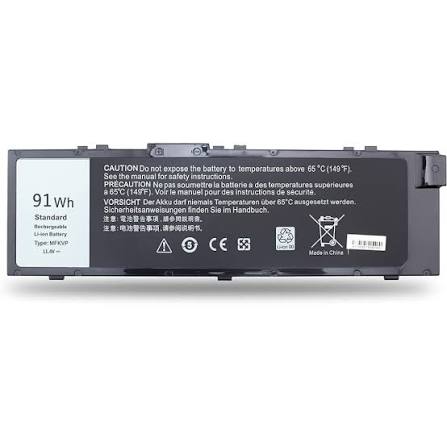 Dell P53F P53F001 11.4V 91Wh Original Battery