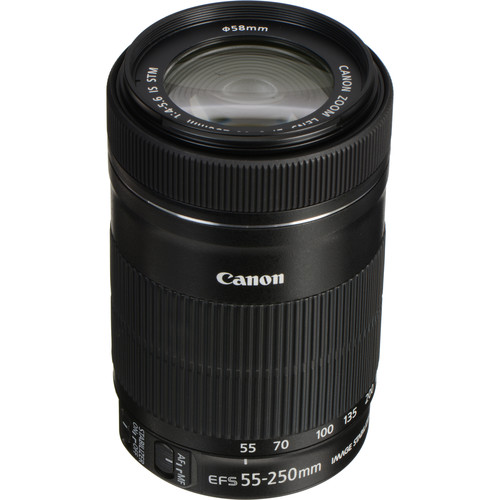 CANON EF-S 55-250MM F4-5.6 IS STM LENS