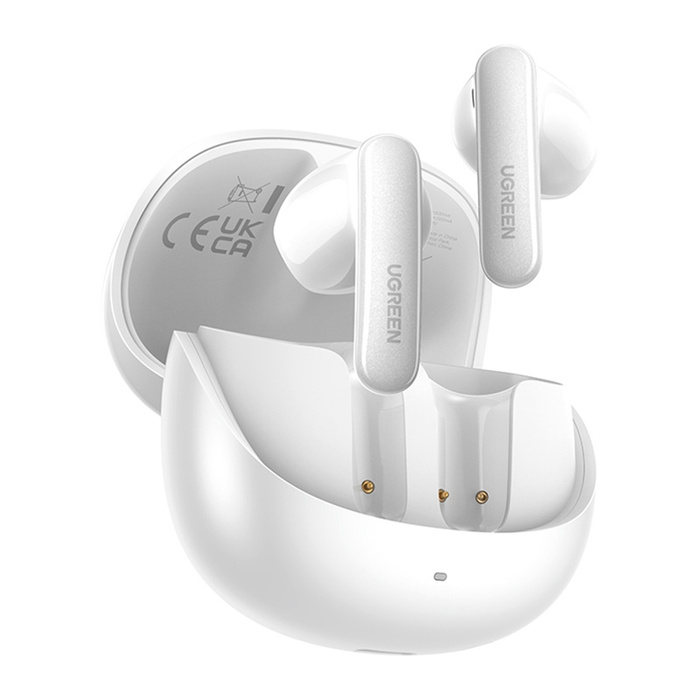 UGREEN HiTune H6 Pro Hybrid Active Noise-Cancelling Earbuds - White - WS203