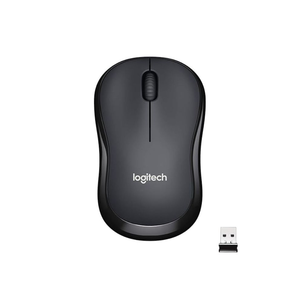 Logitech M221 Silent Wireless Mouse - Charcoal - 910-006510