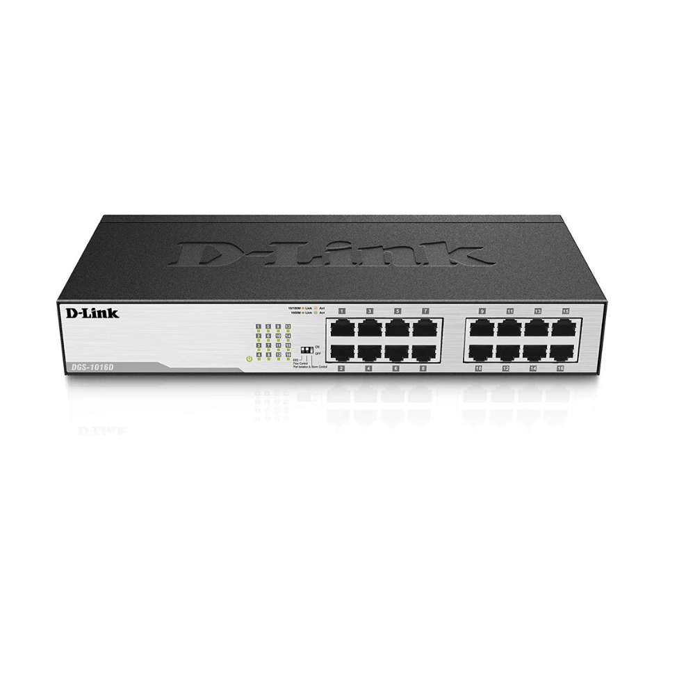 D-Link DGS-1016C/B 16-Port Gigabit Switch
