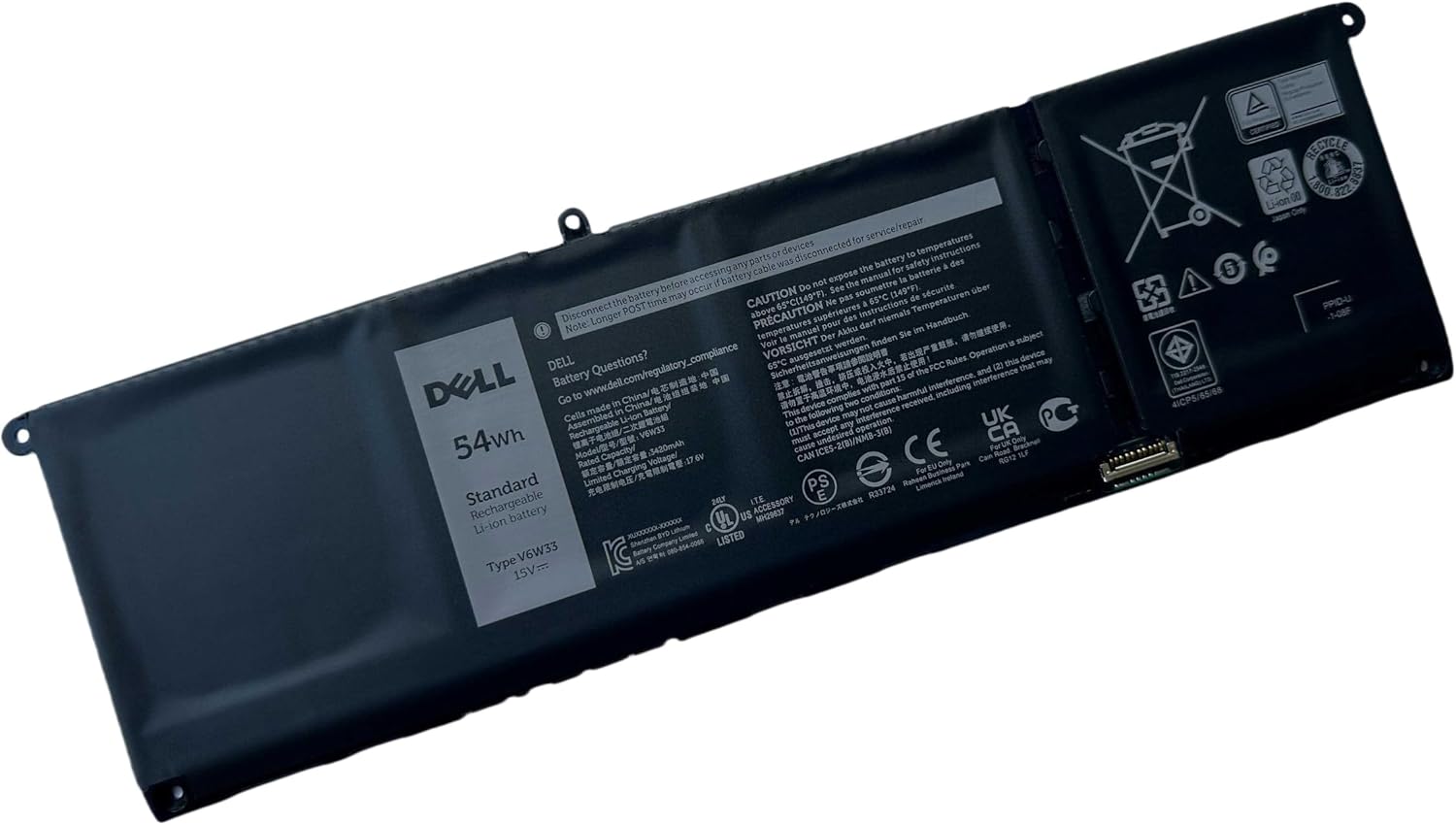 Dell vostro 14 3420 i5-1135G7 battery 15V 54Wh
