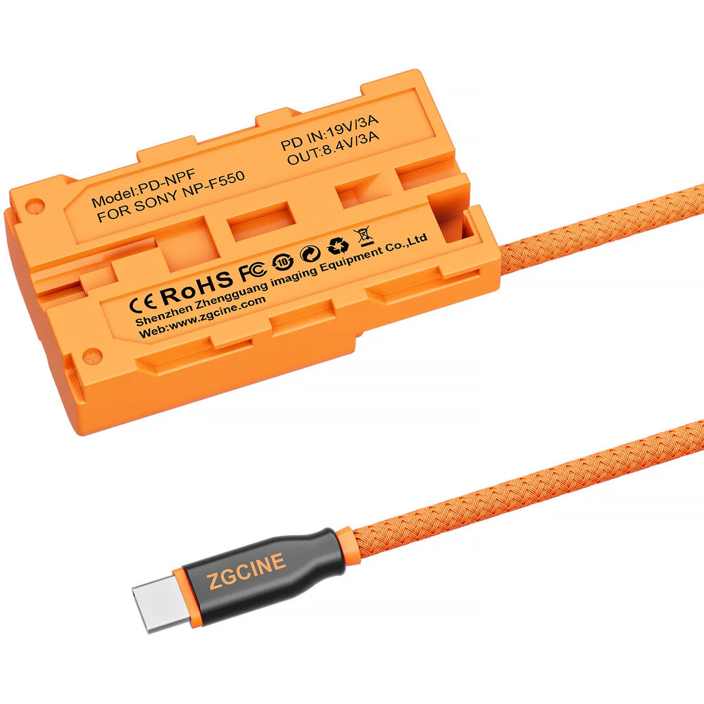 ZGCINE PD-NPF Dummy Battery Cable