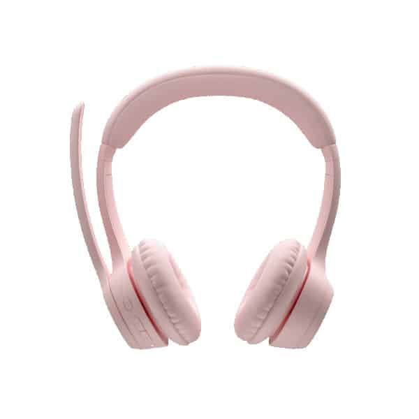 Logitech Zone 300 Bluetooth Headset with Noise Cancelling Mic Rose-981-001412