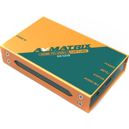 AV MATRIX UC 1218 HDMI TO USB 3.1 TYPE C VIDEO CAPTURE CARD