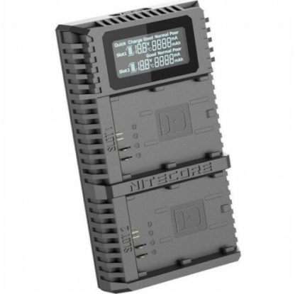 NITECORE UCN2 PRO Dual Slot USB Charger for Canon LP-E6N / LP-E6 / LP-E6NH