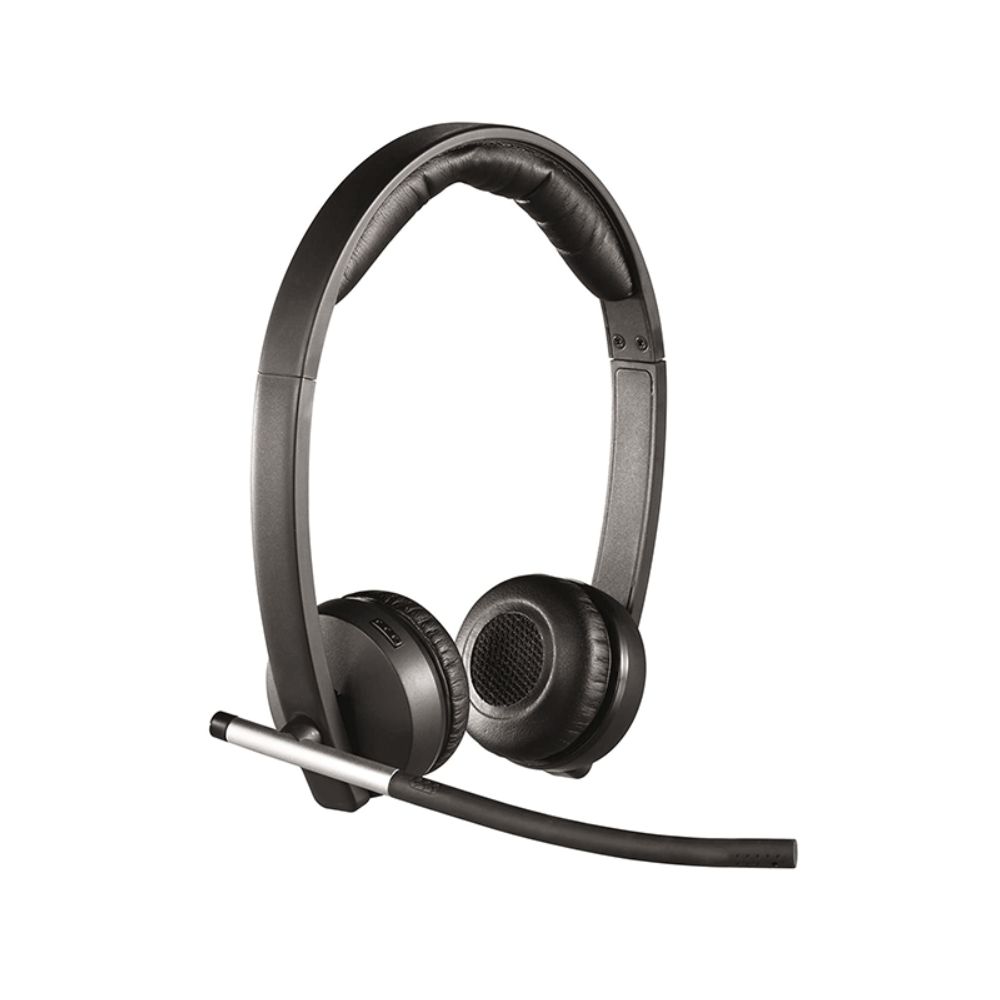 Logitech Wireless Headset H820e Single-Ear Mono Business Headset-Black