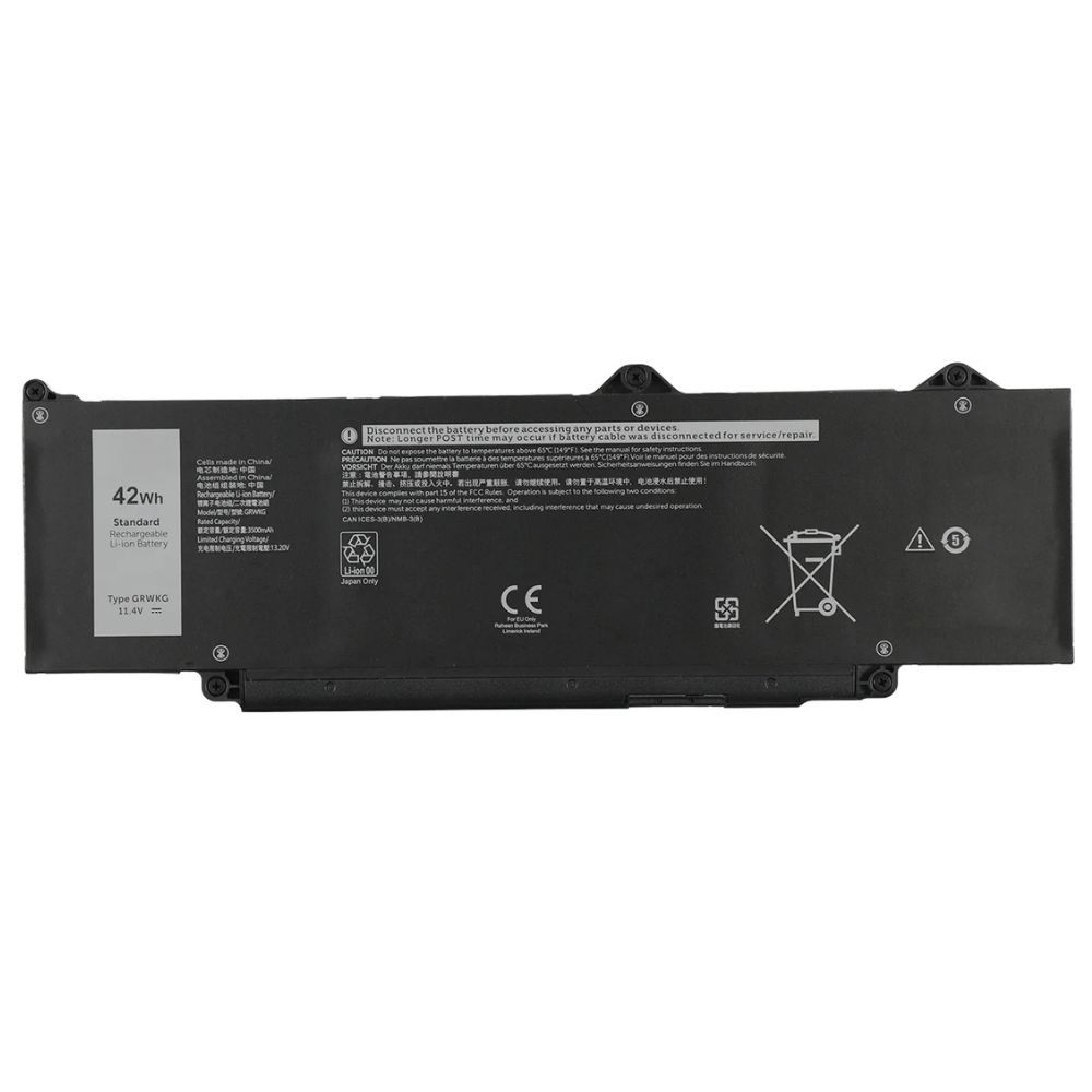 Dell P170G P170G001 11.4V 42Wh Original Battery